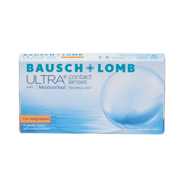 Ultra For Astigmatism Contact Lenses Box - 6 Pack