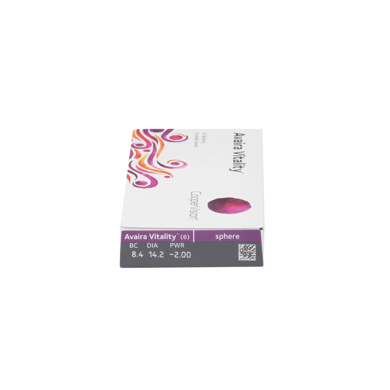 Avaira Vitality Contact Lenses Prescription - 6 Pack