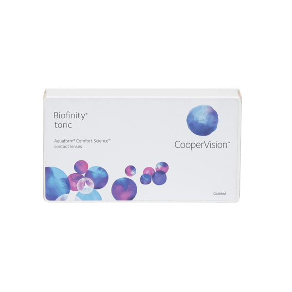 Biofinity Toric Contact Lenses Box - 6 Pack