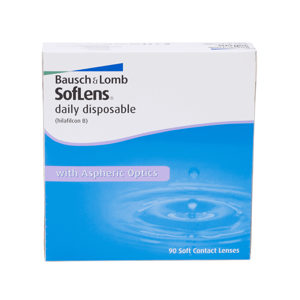 Soflens Daily Disposables Contact Lenses Box - 90 Pack